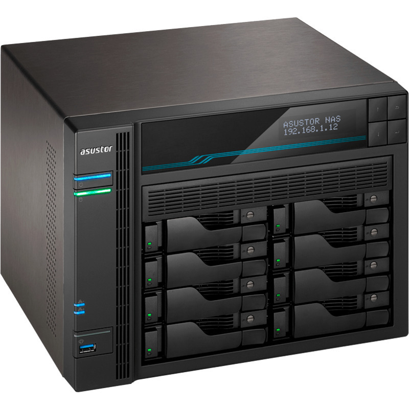 ASUSTOR AS6508T Lockerstor 8 8-Bay NAS - Network Attached Storage Device Burn-In Tested Configurations - ON SALE - FREE RAM UPGRADE
