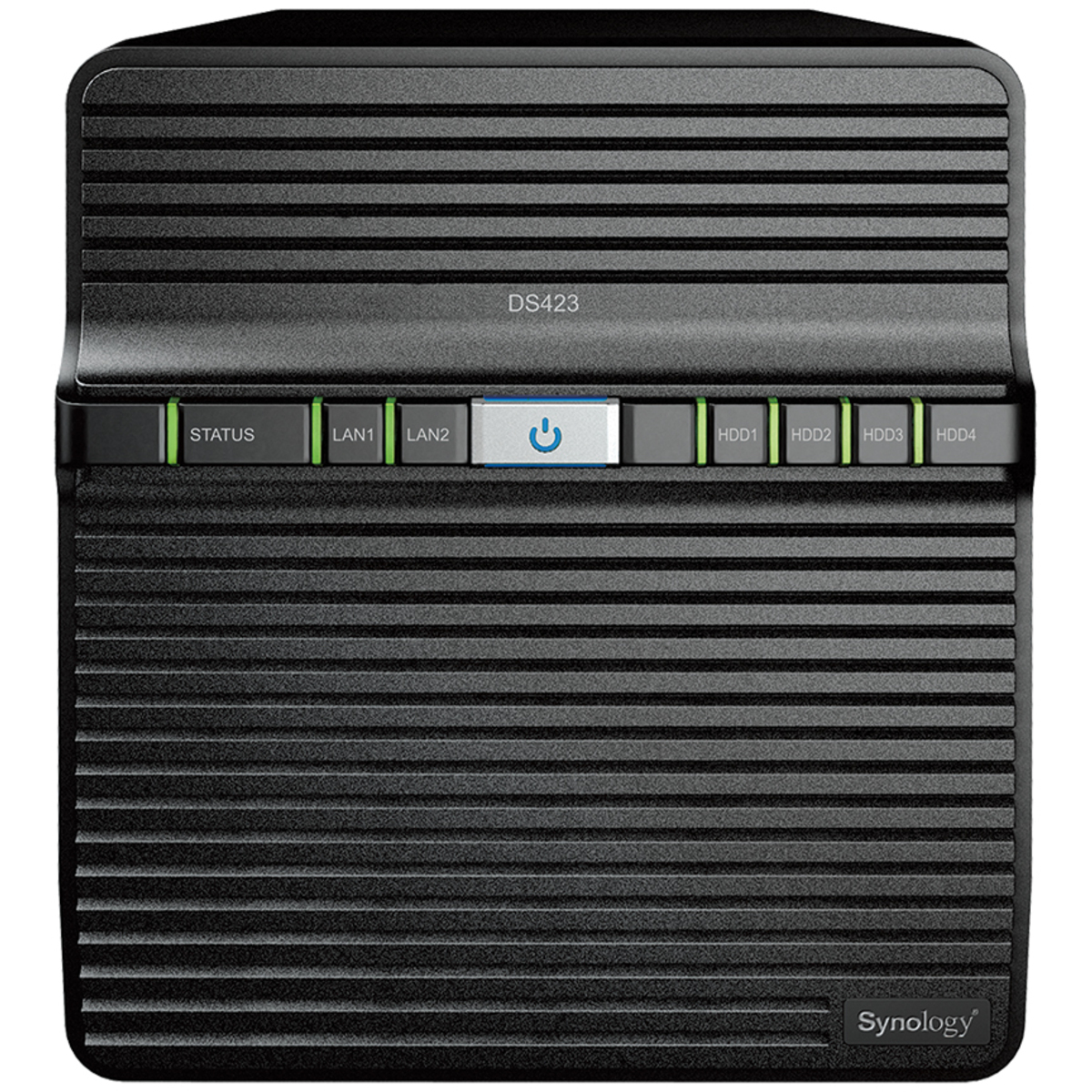 Synology DiskStation DS423 3tb 4-Bay Desktop Personal / Basic Home / Small Office NAS - Network Attached Storage Device 3x1tb Sandisk Ultra 3D SDSSDH3-1T00 2.5 560/520MB/s SATA 6Gb/s SSD CONSUMER Class Drives Installed - Burn-In Tested DiskStation DS423