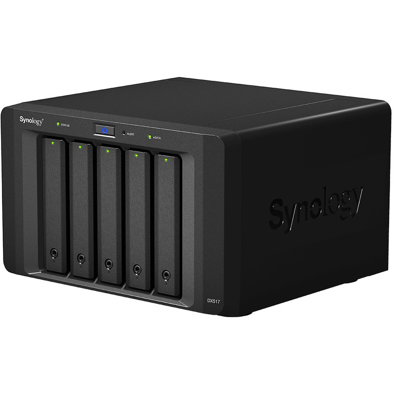 Synology DX517 External Expansion Drive 5-Bay Expansion Enclosure Burn-In Tested Configurations