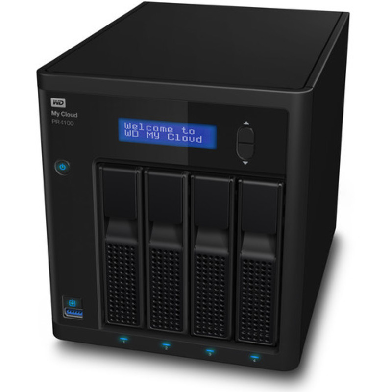 Western Digital My Cloud Pro PR4100 4-Bay NAS - Network Attached Storage Device Burn-In Tested Configurations