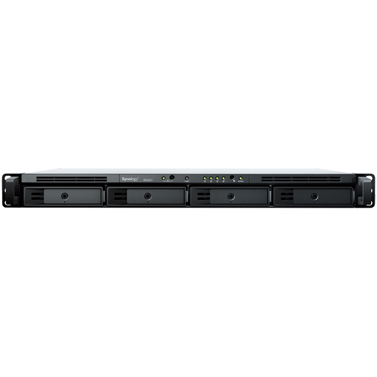 Synology RackStation RS422+ 32tb 4-Bay RackMount Personal / Basic Home / Small Office NAS - Network Attached Storage Device 4x8tb Samsung 870 QVO MZ-77Q8T0 2.5 560/530MB/s SATA 6Gb/s SSD CONSUMER Class Drives Installed - Burn-In Tested RackStation RS422+
