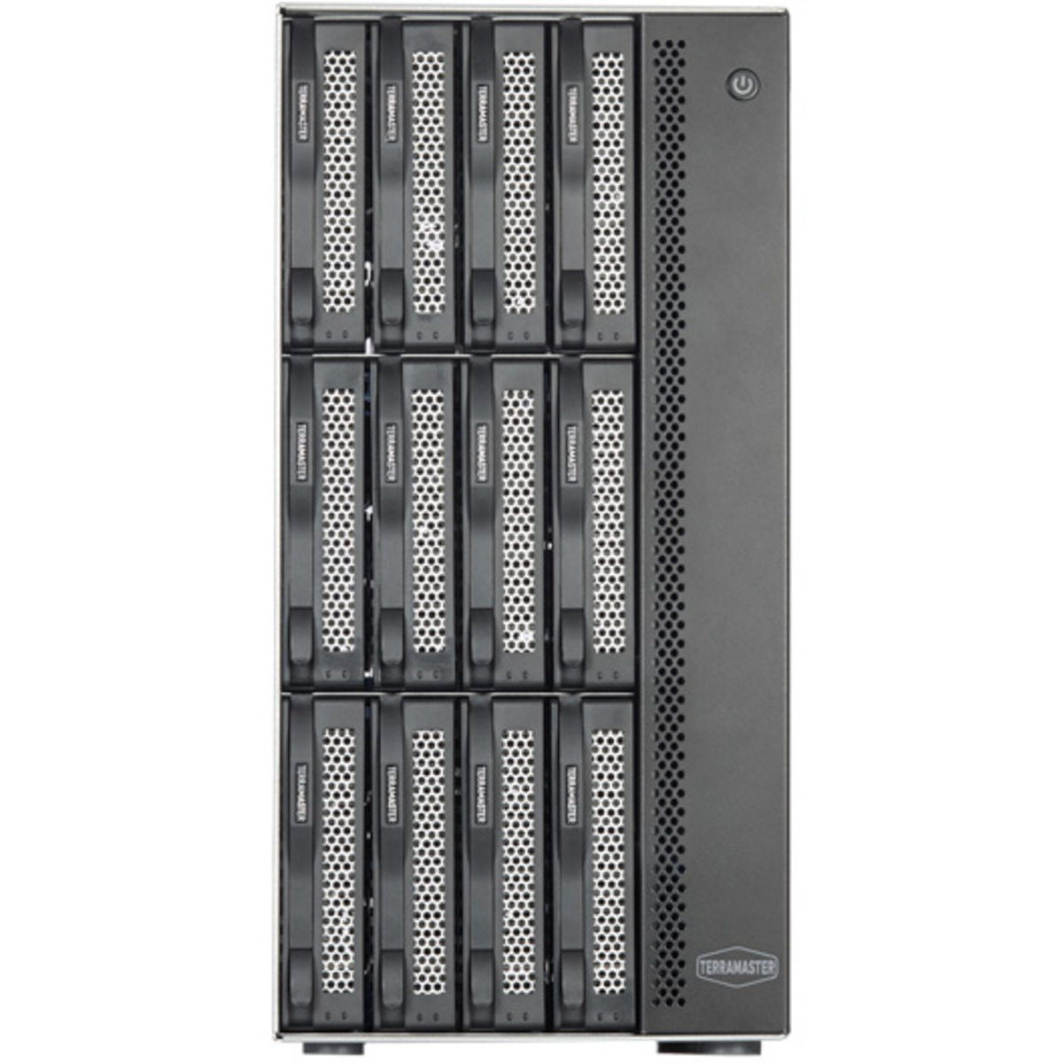 TerraMaster T12-423 126tb 12-Bay Desktop Multimedia / Power User / Business NAS - Network Attached Storage Device 7x18tb Western Digital Ultrastar DC HC550 WUH721818ALE6L4 3.5 7200rpm SATA 6Gb/s HDD ENTERPRISE Class Drives Installed - Burn-In Tested T12-423
