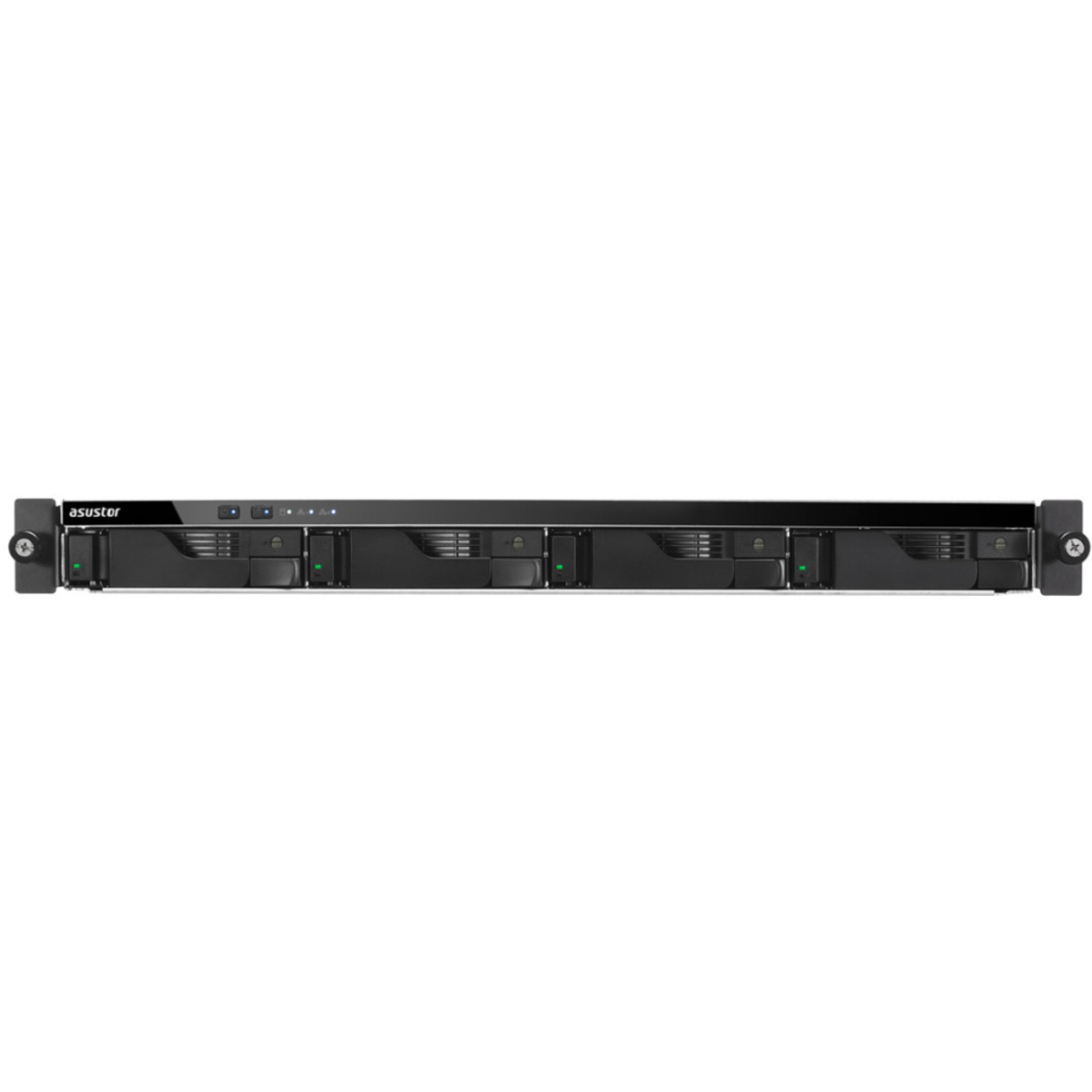 ASUSTOR LOCKERSTOR 4RD AS6504RD 66tb 4-Bay RackMount Multimedia / Power User / Business NAS - Network Attached Storage Device 3x22tb Western Digital Ultrastar HC570 WUH722222ALE6L4 3.5 7200rpm SATA 6Gb/s HDD ENTERPRISE Class Drives Installed - Burn-In Tested - FREE RAM UPGRADE LOCKERSTOR 4RD AS6504RD
