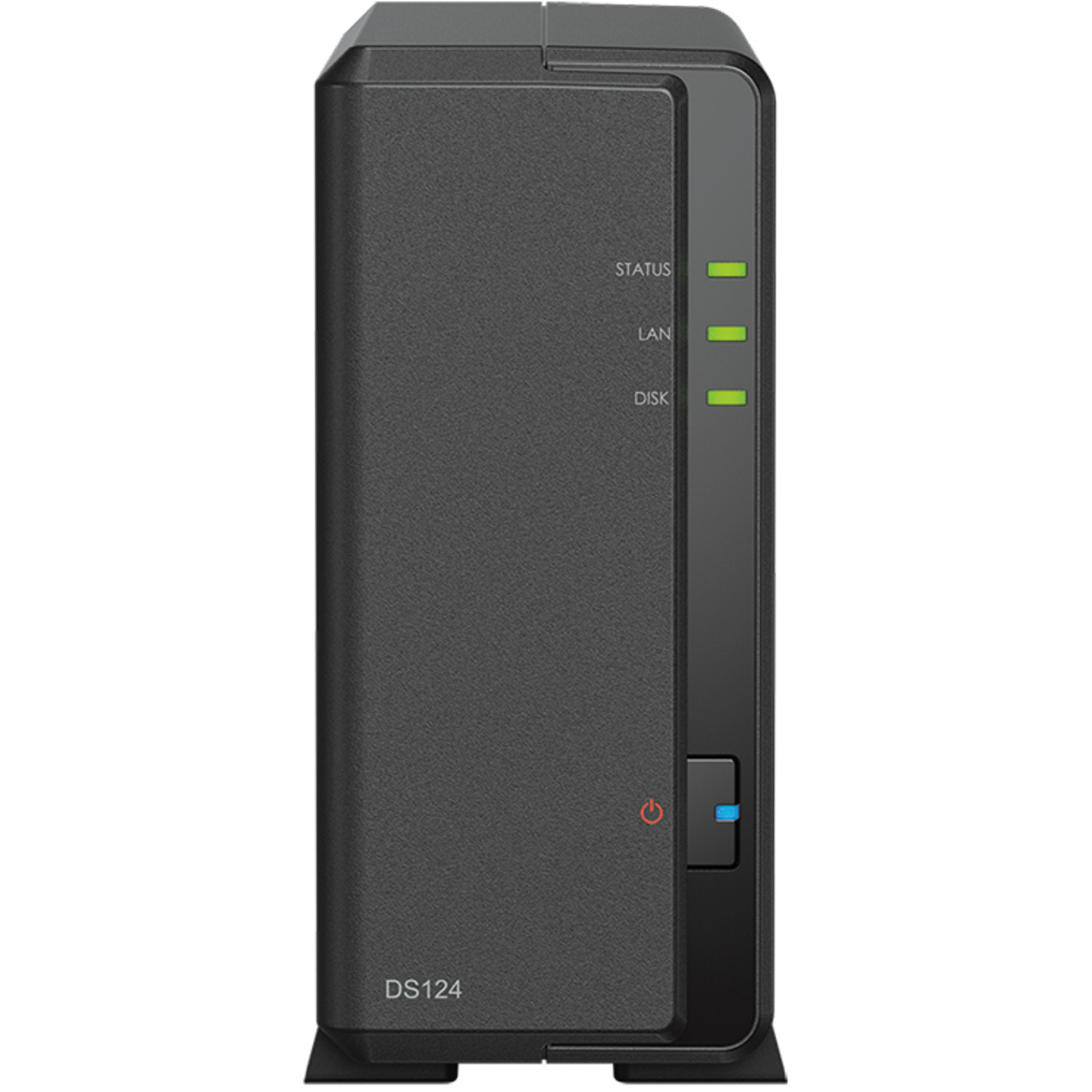 Synology DiskStation DS124 4tb 1-Bay Desktop Personal / Basic Home / Small Office NAS - Network Attached Storage Device 1x4tb Seagate IronWolf Pro ST4000NT001 3.5 7200rpm SATA 6Gb/s HDD NAS Class Drives Installed - Burn-In Tested DiskStation DS124