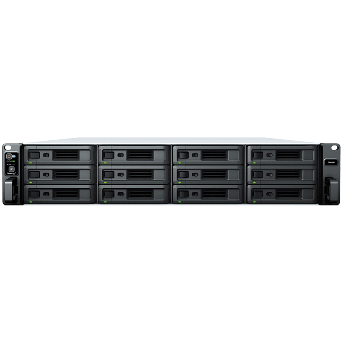 Synology RackStation SA6400 200tb 12-Bay RackMount Large Business / Enterprise NAS - Network Attached Storage Device 10x20tb Western Digital Ultrastar HC560 WUH722020ALE6L4 3.5 7200rpm SATA 6Gb/s HDD ENTERPRISE Class Drives Installed - Burn-In Tested RackStation SA6400