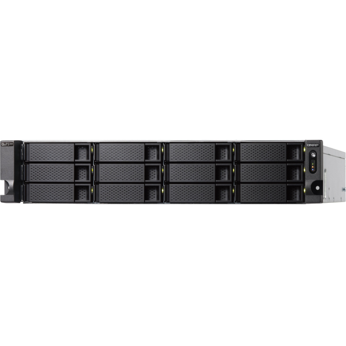 QNAP TS-h1886XU-RP R2 QuTS hero Edition 64tb 12+6-Bay RackMount Large Business / Enterprise NAS - Network Attached Storage Device 8x8tb Western Digital Red Pro WD8003FFBX 3.5 7200rpm SATA 6Gb/s HDD NAS Class Drives Installed - Burn-In Tested TS-h1886XU-RP R2 QuTS hero Edition