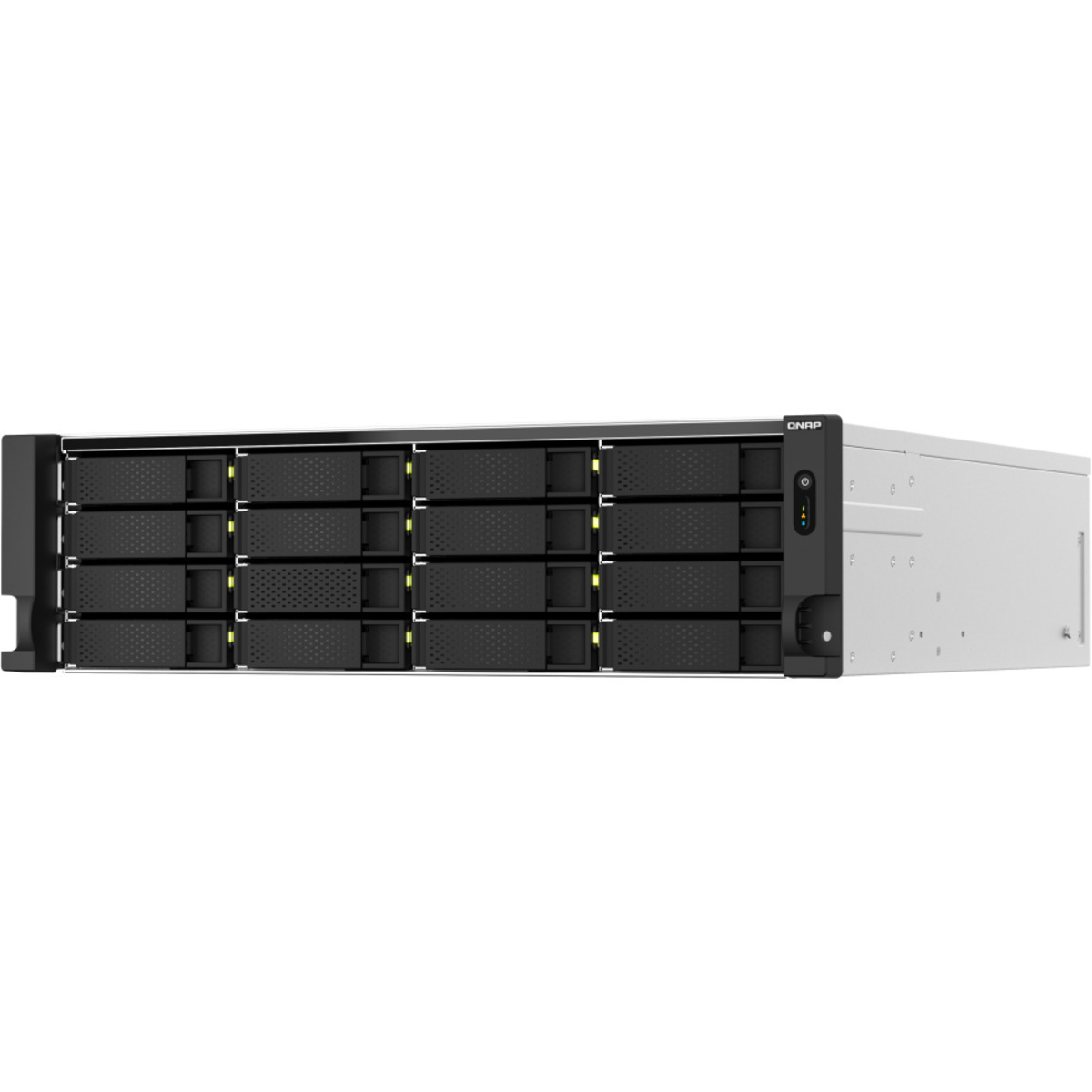 QNAP TS-h2287XU-RP E-2378 QuTS hero Edition 44tb 16+6-Bay RackMount Large Business / Enterprise NAS - Network Attached Storage Device 11x4tb Seagate IronWolf ST4000VN006 3.5 5400rpm SATA 6Gb/s HDD NAS Class Drives Installed - Burn-In Tested TS-h2287XU-RP E-2378 QuTS hero Edition